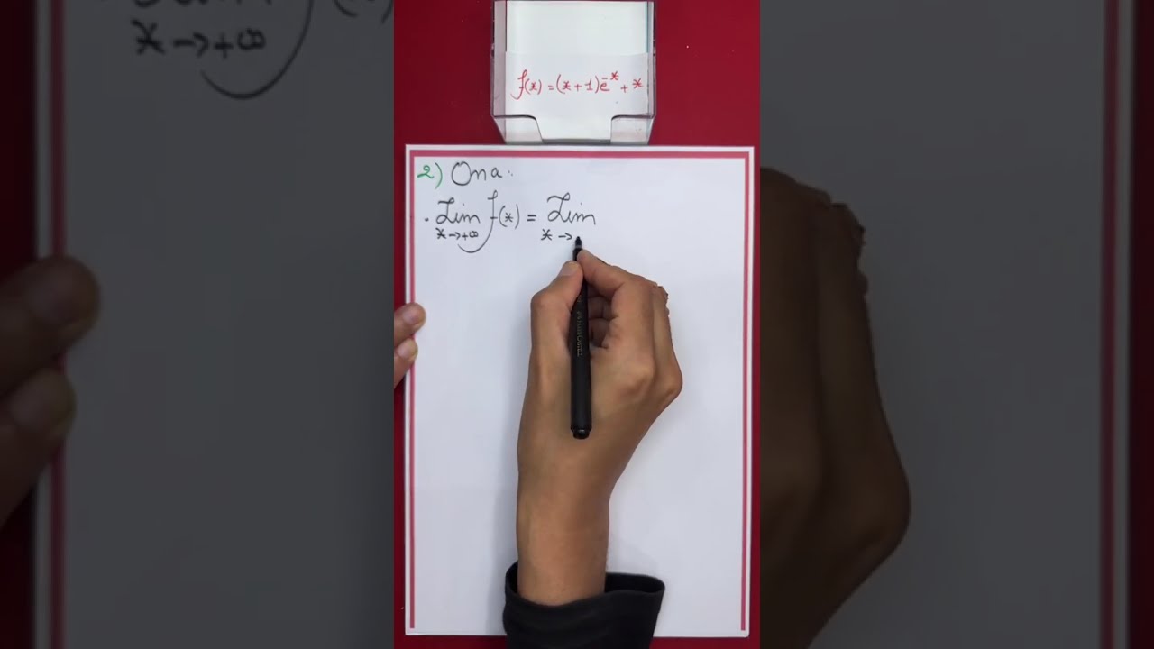 حصة مباشرة #90 :  ُExercice etude Exam blanc  | تمرين شامل تمرين رائع الدالة المجزءة
