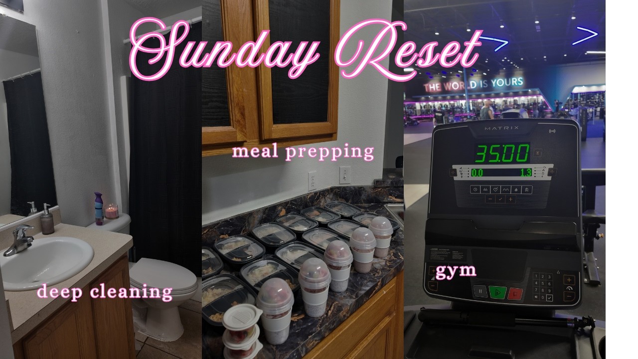 a sunday reset for when life feels messy |quietly rebuilding my life| *VISUAL DIARES 04*