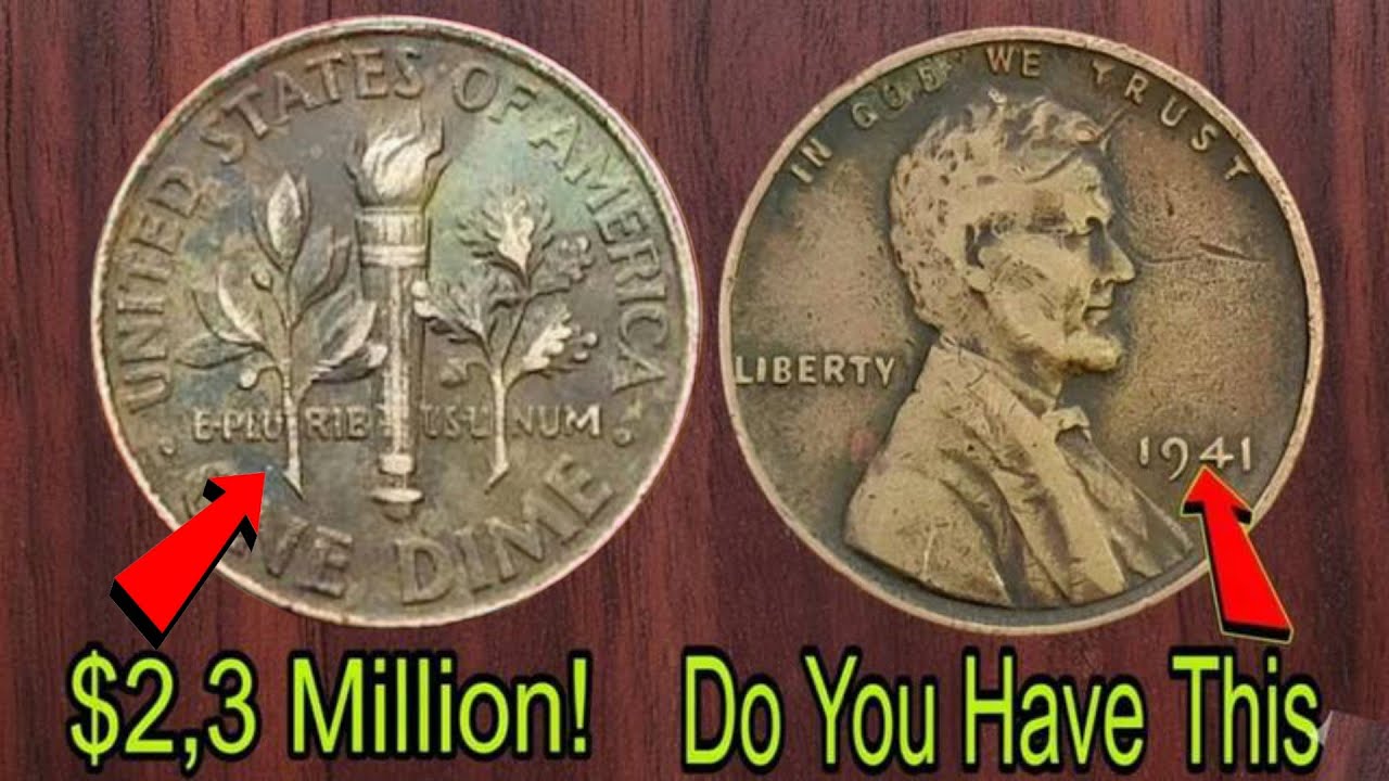 These 4  Hidden US Coins Worth Up to $317,000 💰 Do NOT Spend These Coins!These Old Pennies & Dimes