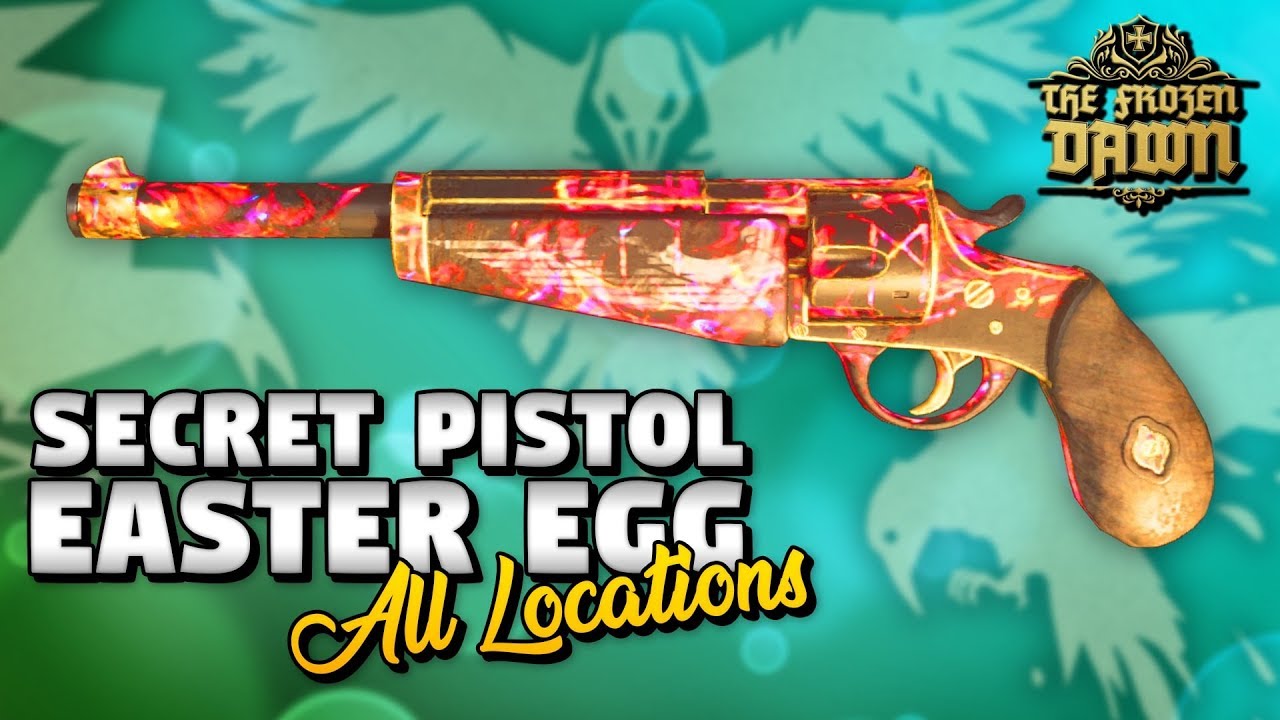 The Frozen Dawn: SECRET MINI WONDER PISTOL (All Locations) WW2 Zombies DLC4 EASTER EGG TUTORIAL