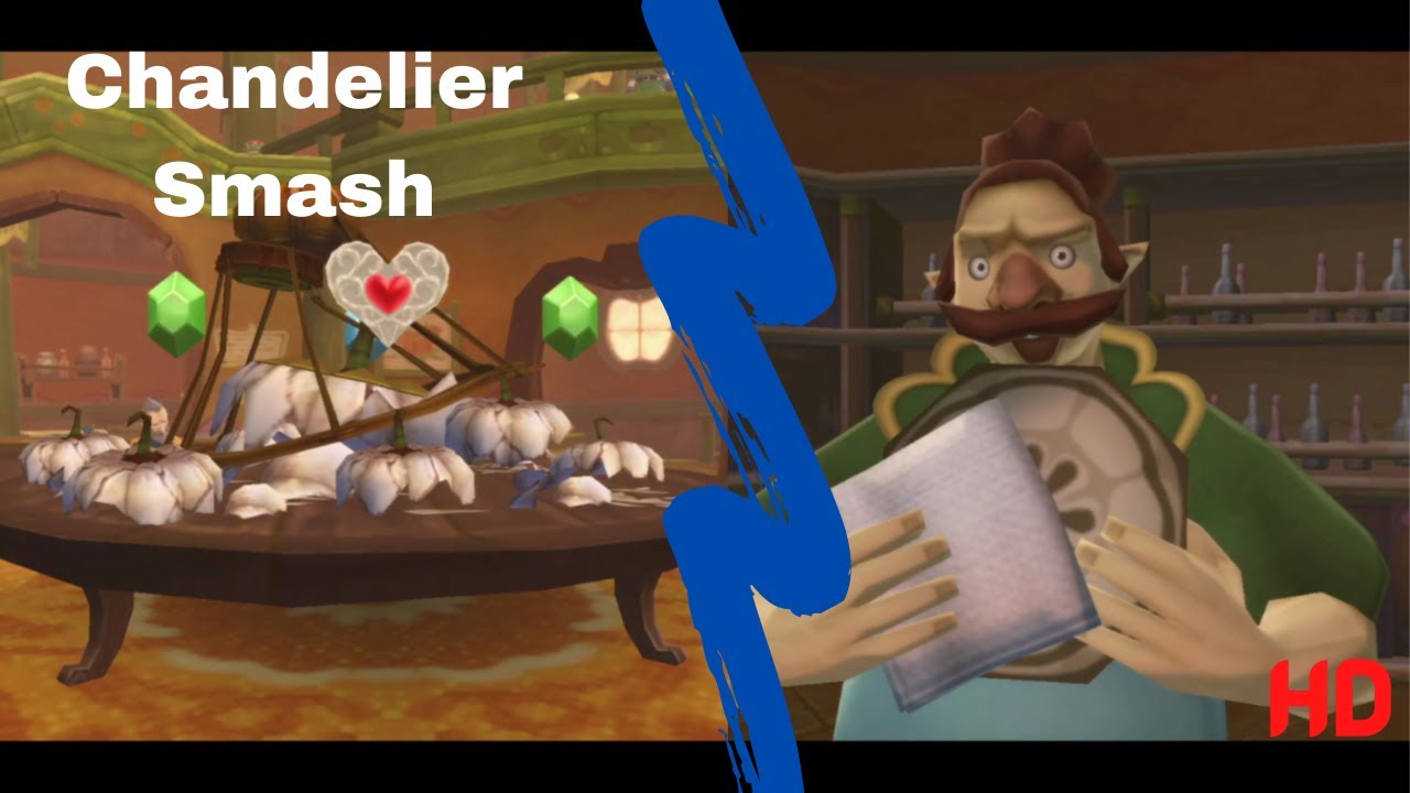 The Legend of Zelda: Skyward Sword HD Lumpy Pumpkin Chandelier Heart