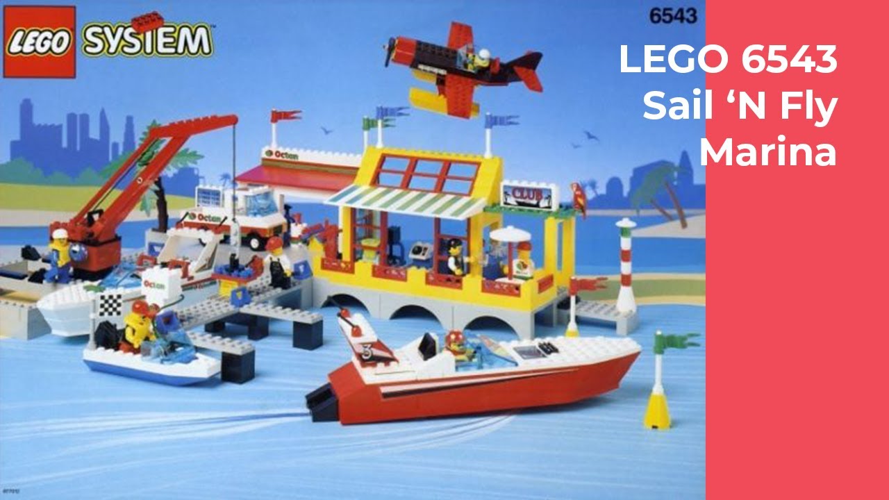 LEGO 6543 - Sail N' Fly Marina - A gondtalanság érzése