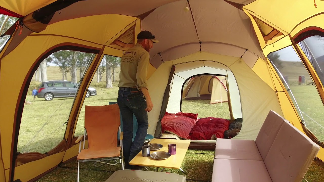 SNOW PEAK TORTUE TENT AT THE DFCE 2017