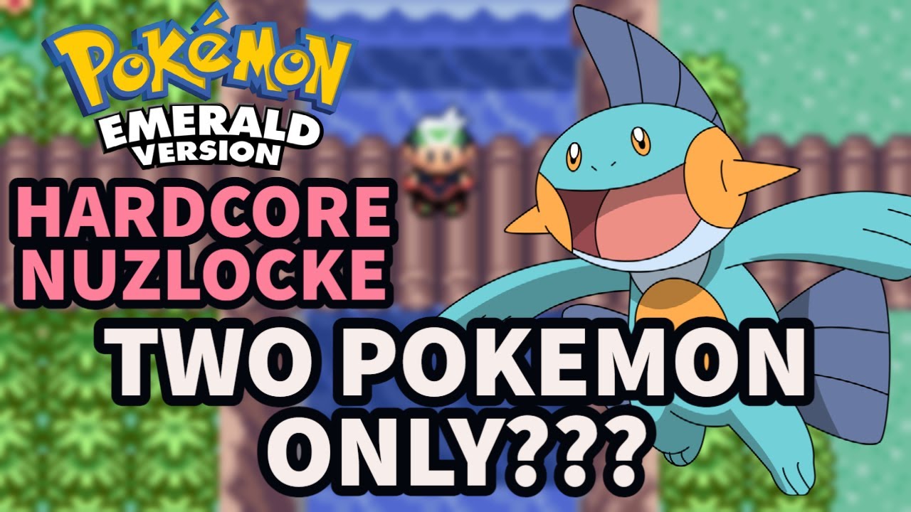 Pokémon Emerald Hardcore Nuzlocke - TWO Pokemon Only!
