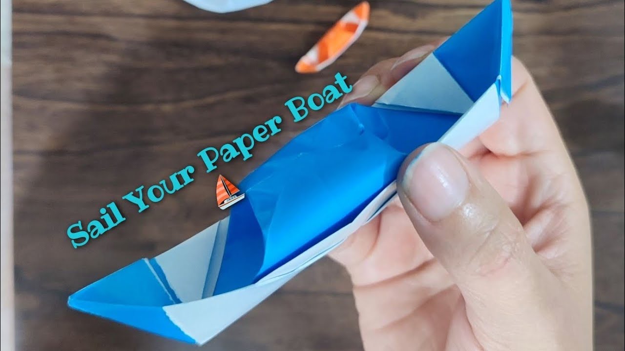 Easy Origami Boat ⛵ | Fun Paper Craft for Everyone/ آموزش اوریگامی قایق ساده ⛵