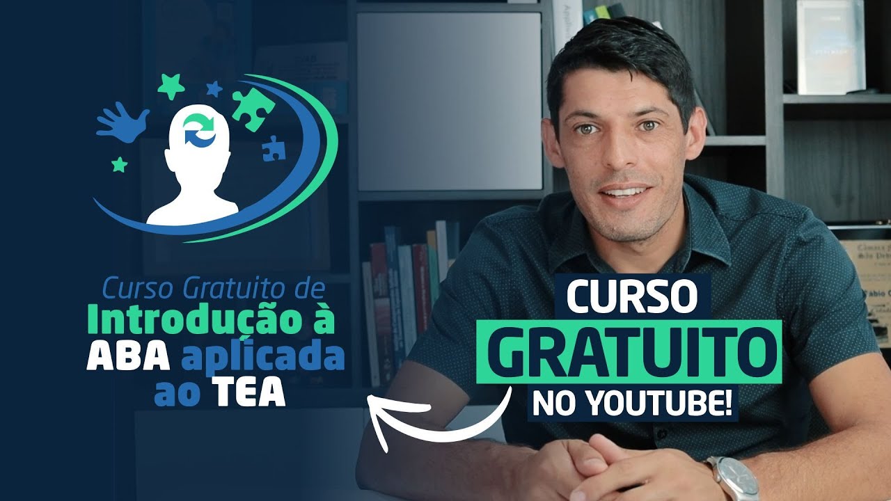 Fa&ccedil;a parte do Curso Gratuito de Introdu&ccedil;&atilde;o &agrave; ABA aplicada ao TEA!