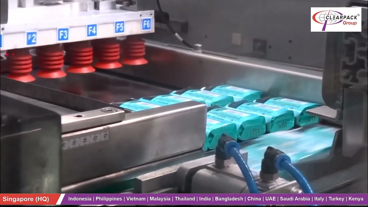Monobloc Vertical Case Packer for Soap Bars &ndash; 220 Bars/Min | Clearpack Group