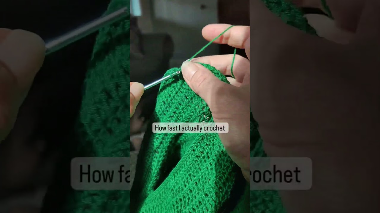 Must crochet faster!