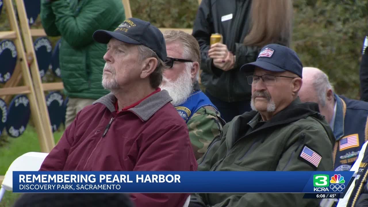 Sacramento veterans gather to honor lives lost on 84th Pearl Harbor anniversary
