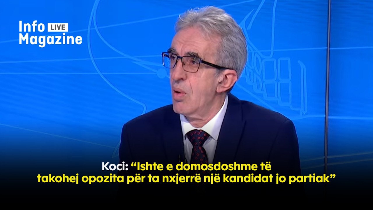 Koci: “Ishte e domosdoshme të takohej opozita për ta nxjerrë një kandidat jo partiak”