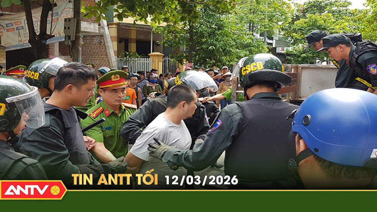 Tin tức an ninh trật tự nóng, thời sự Việt Nam mới nhất 24h tối ngày 12/3 | ANTV