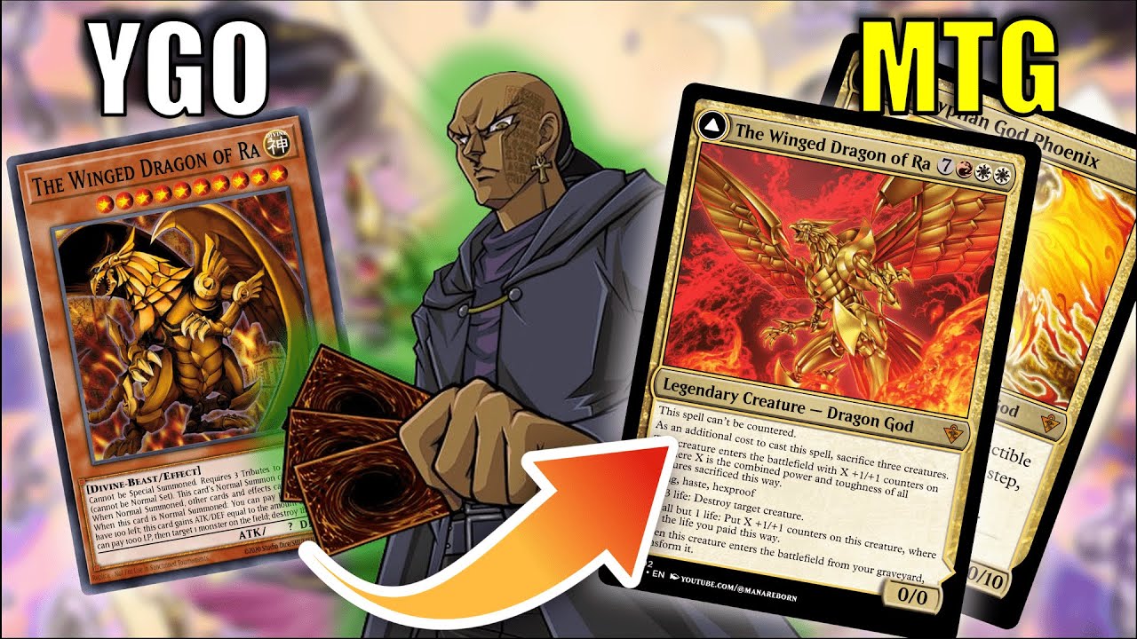 Turning Odion's Trap Monster Deck into Magic the Gathering Cards | Battle City | YGO to MTG