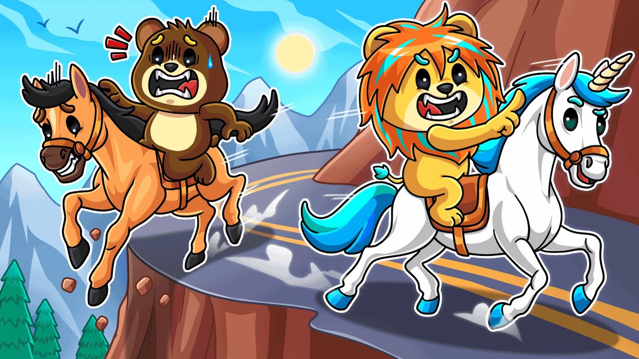 超キケンな山道を馬でかけ抜けてみた結果...！？【 ロブロックス Roblox 】