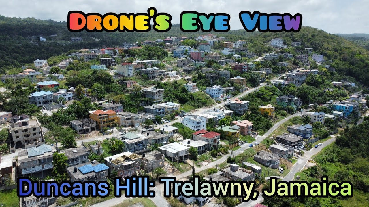 Duncans Hill: Duncans, Trelawny, Jamaica | Trelawny Welcomes You | Drone's Eye View