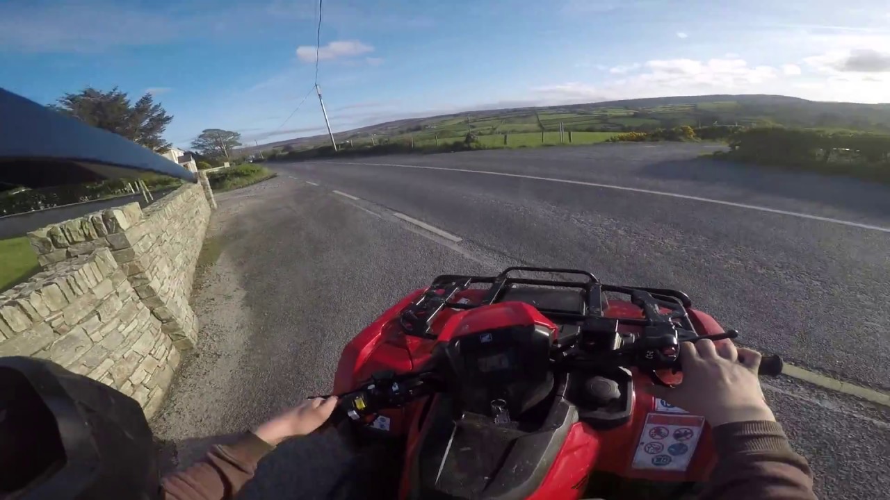 A run out on the new quad