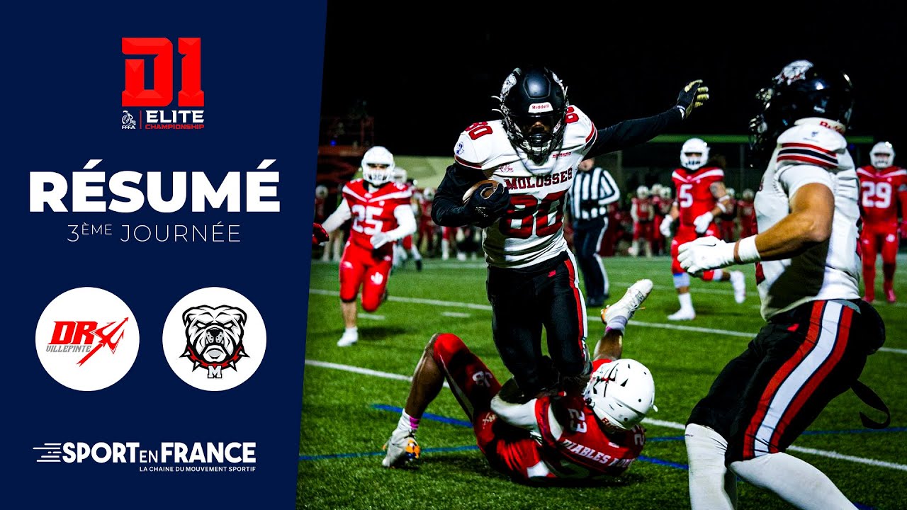 🏈 Le résumé de VILLEPINTE - ASNIÈRES (J3) | D1 Elite 2025