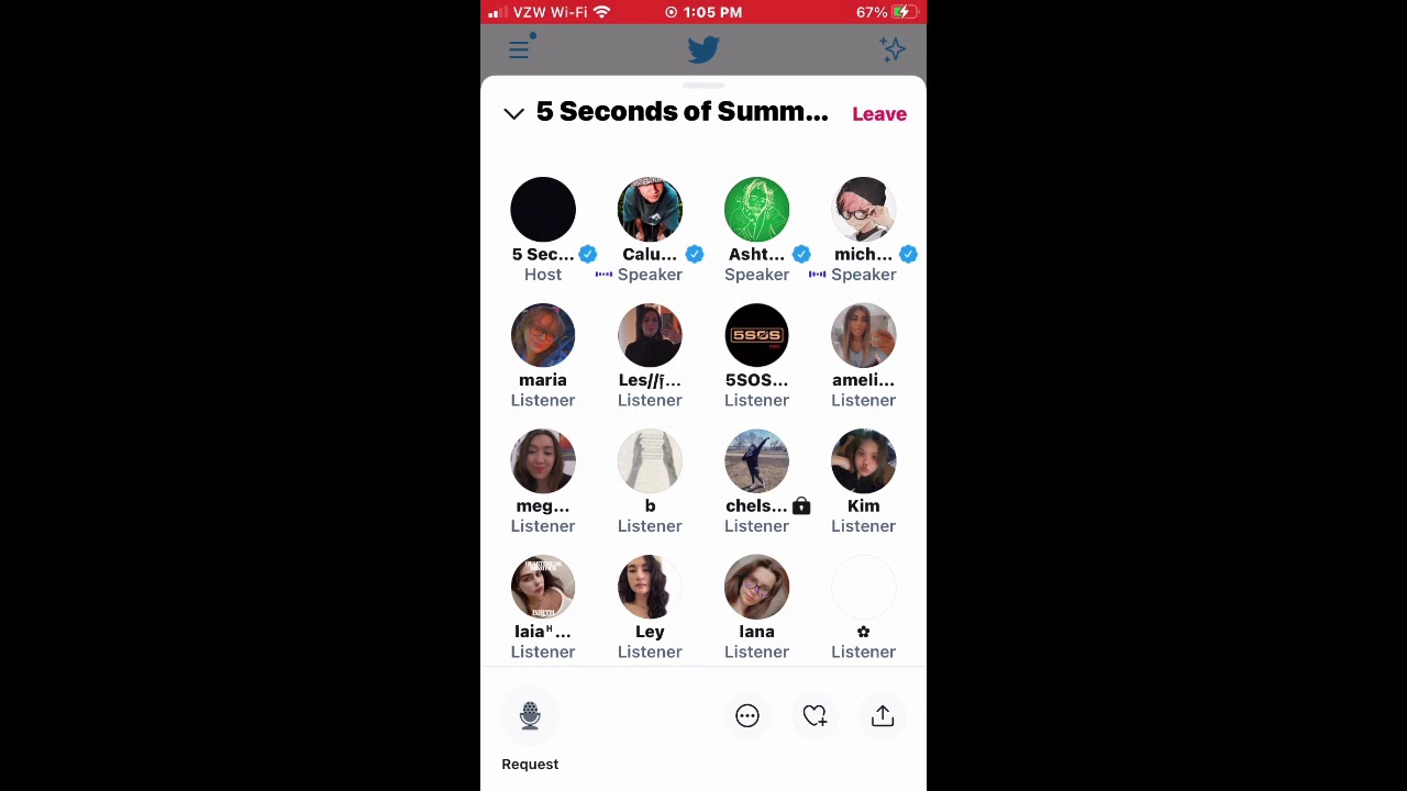 5SOS twitter spaces... until it broke