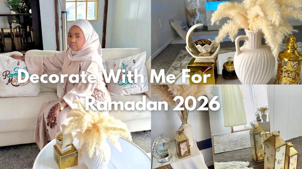 Decorate With Me For Ramadan 2026! | Ramadan Preparations | Ramadan Decor #ramadandecor #ramadan2026