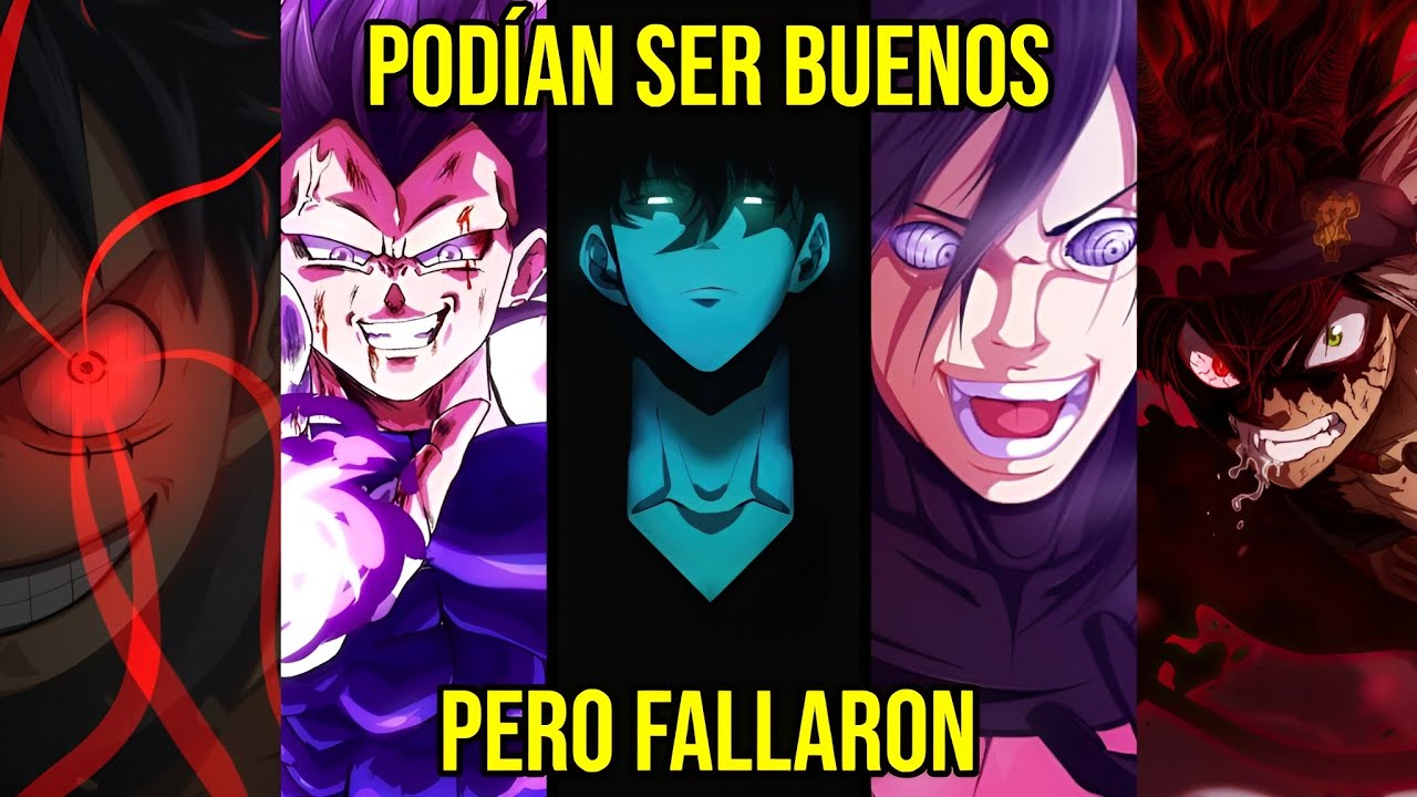 LOS PEORES SISTEMAS DE PODER DEL ANIME Y COMO MEJORARLOS