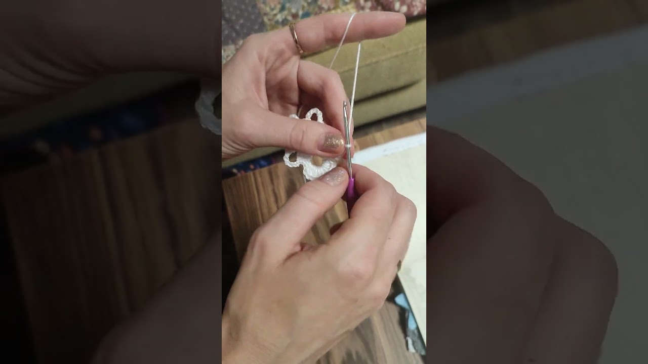 Horgolt hópehely - Közösen horgolunk