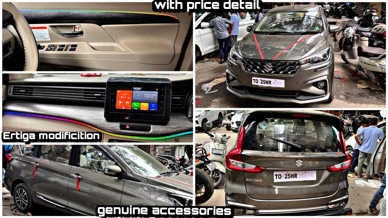 2025 Ertiga Genuine Accessories😱Ertiga Modified✅Ertiga Cng Base Model Modification✅Ertiga Modified🔥