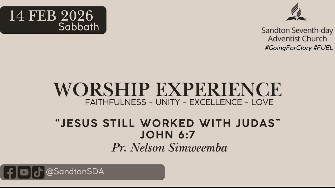Sandton SDA Church LIVE  - 14 February 2026