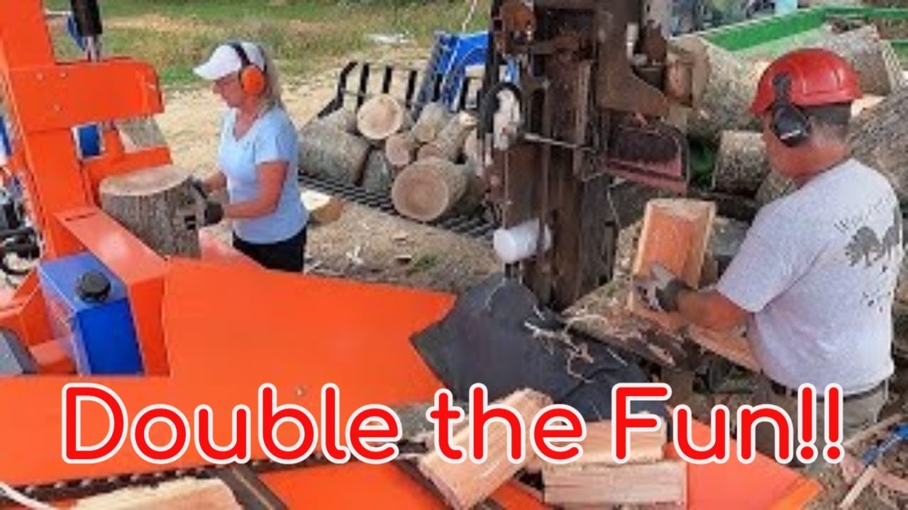 2 Splitters Tackle 2 Loads of Free Oak!