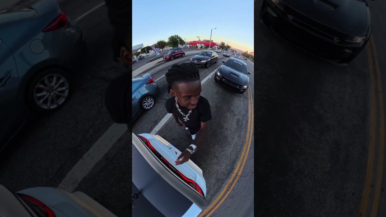 Some Random Kid Tried To Steal My Gap Cam! #hellcat #cars #funny #viral