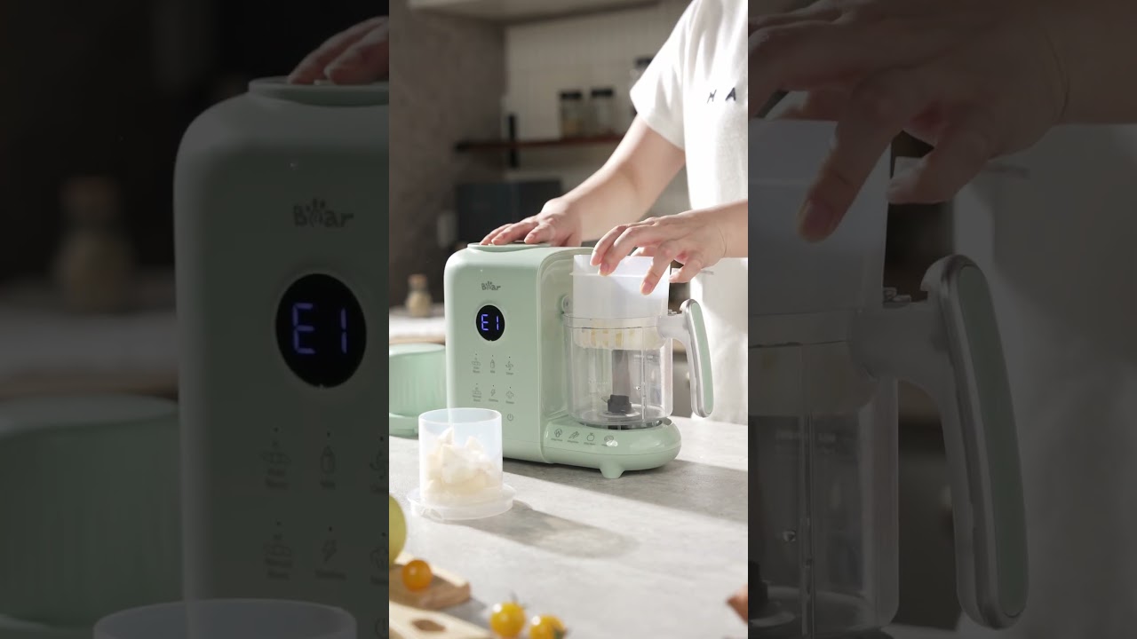 BEAR 2025 Baby Food Maker - Pureepal pro (puree making function)