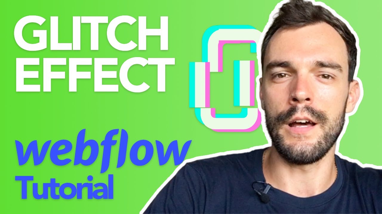 Building a GLITCH EFFECT in Webflow | NoCode Tribe