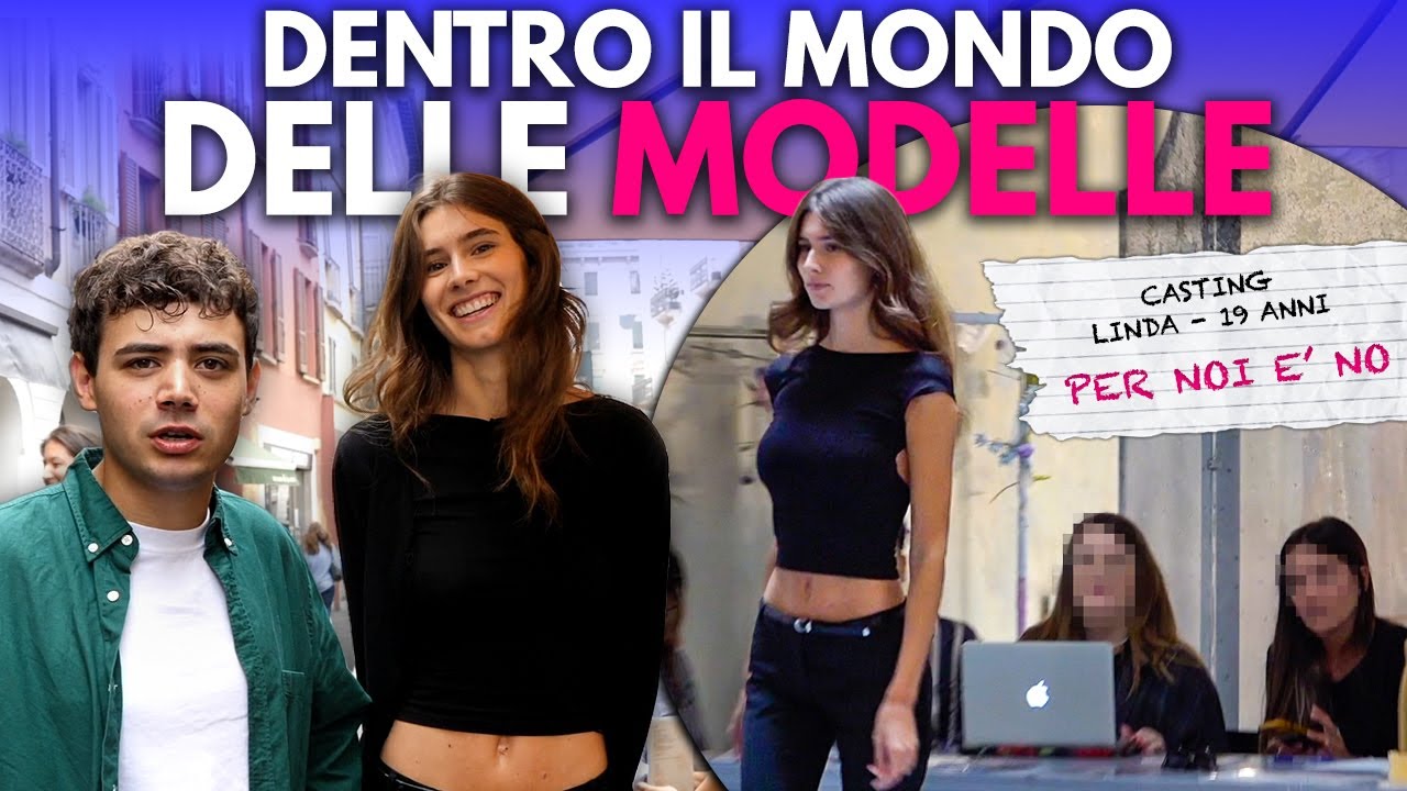 LAVORARE 24 ORE con le MODELLE durante la FASHION WEEK - Giorno di Prova