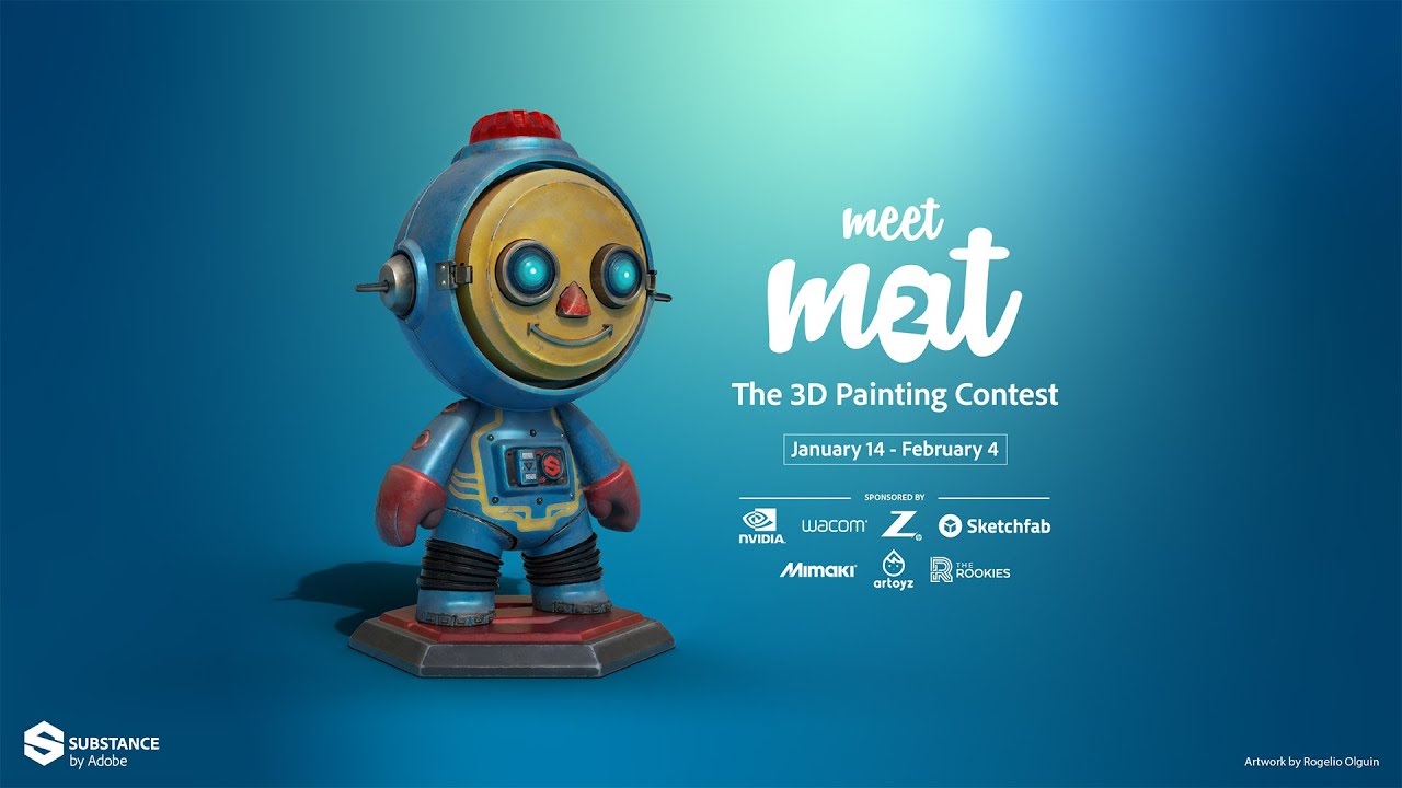 Meet MAT 2: Take your first steps in Substance Painter | Adobe Substance 3D
