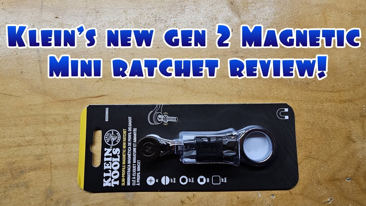 Klein's all new gen 2 magnetic mini ratchet review! 