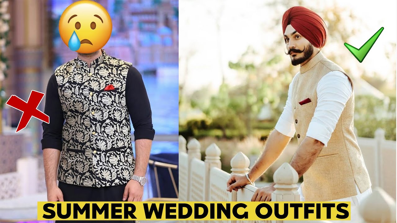 5 Summer Wedding Outfit Ideas in Low Budget (2022)🔥 | Santwinder