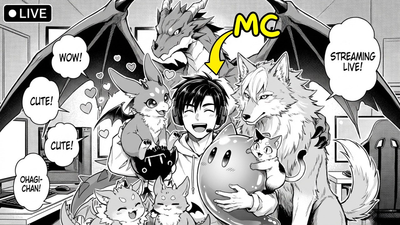 Burned-Out Corporate Slave Finds a Baby Dragon—and His Cozy Monster Farm Goes Viral! Manga Recap
