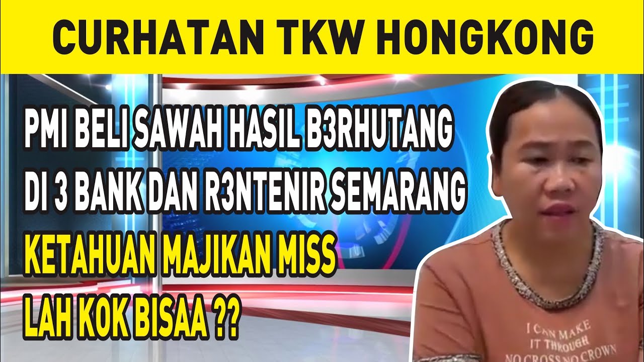 PMI BELI SAWAH HASIL B3RHUTANG DI 3 BANK DAN R3NTENIR SEMARANG KETAHUAN MAJIKAN MISS, LAH KOK BISAA