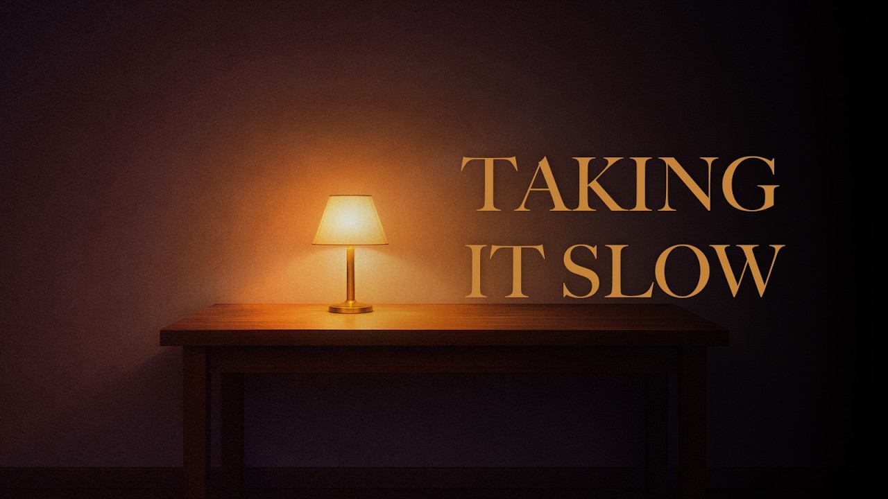 still up, just taking it slow | soft lofi when everything slows down