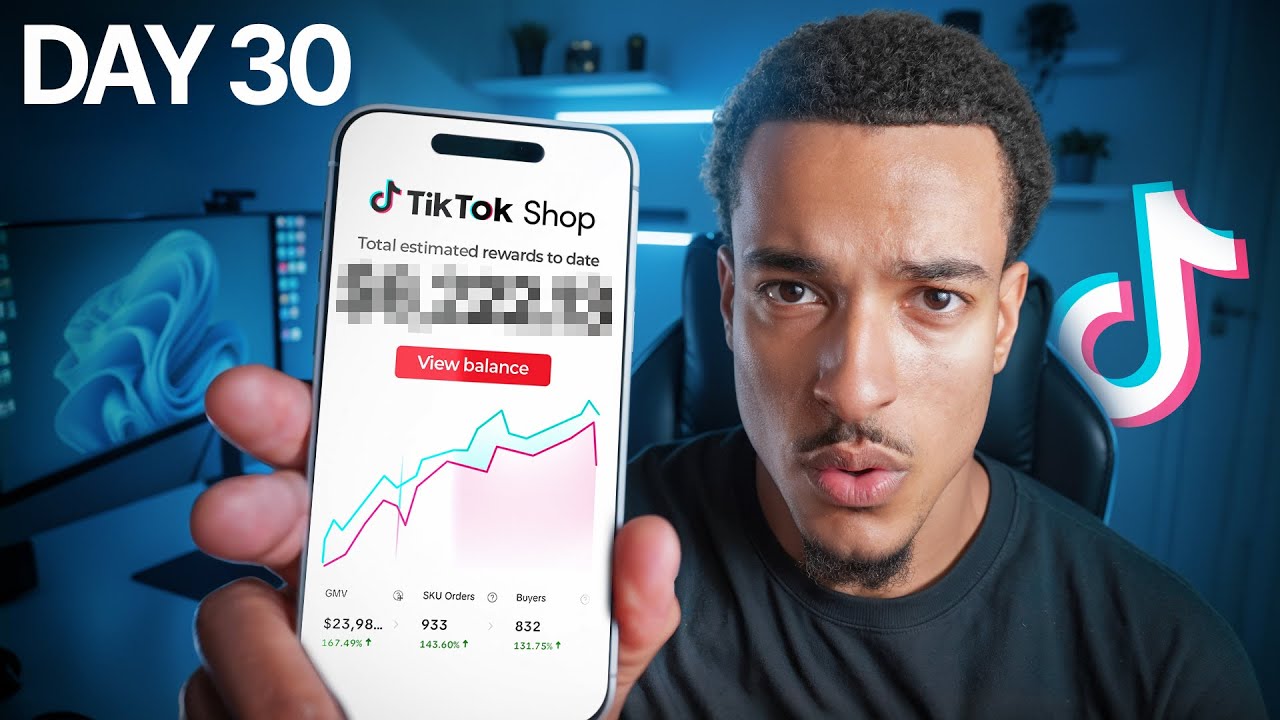 I Tried TikTok Shop Affiliate for 30 Days (Crazy Results)