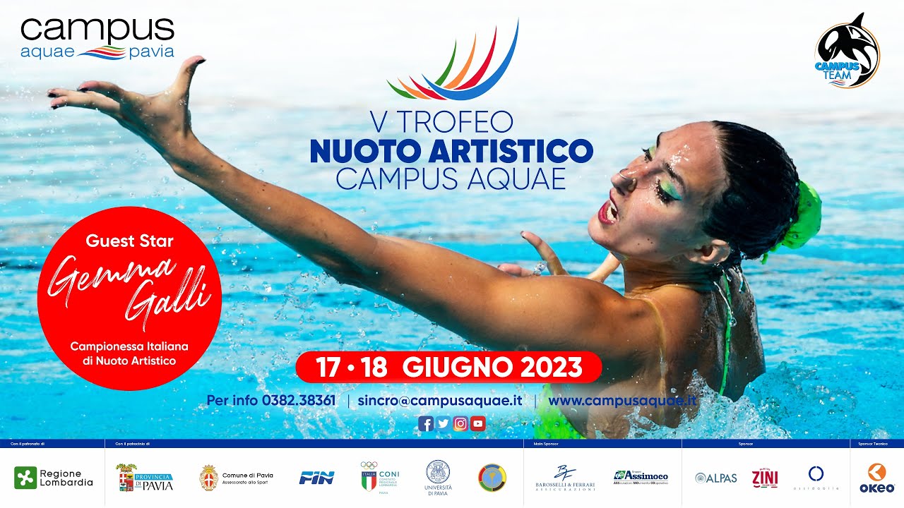 V TROFEO DI NUOTO ARTISTICO CAMPUS AQUAE 2023