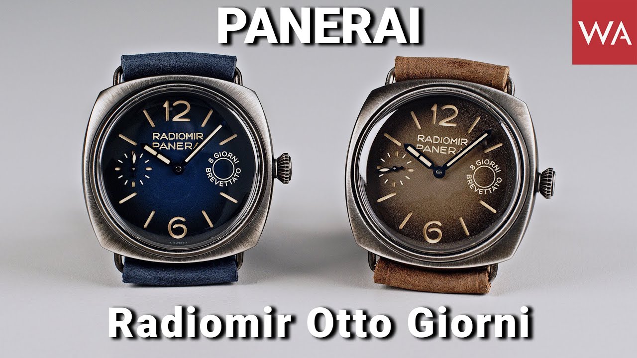 PANERAI Radiomir Otto Giorni. PAM01347.