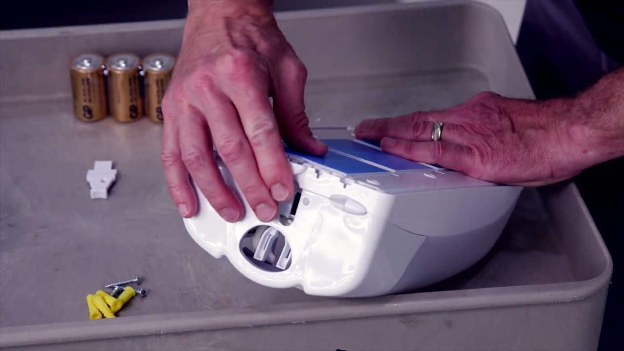 TouchFREE Ultra™ Dispensers - Dispenser Installation