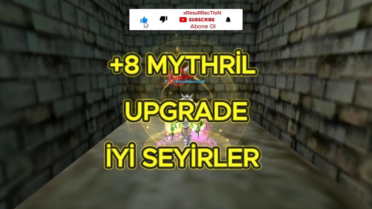 +8 MYTHRİL UPGRADE İYİ SEYİRLER :) #destanpk #nttgame #upgrade #knightonline #shorts