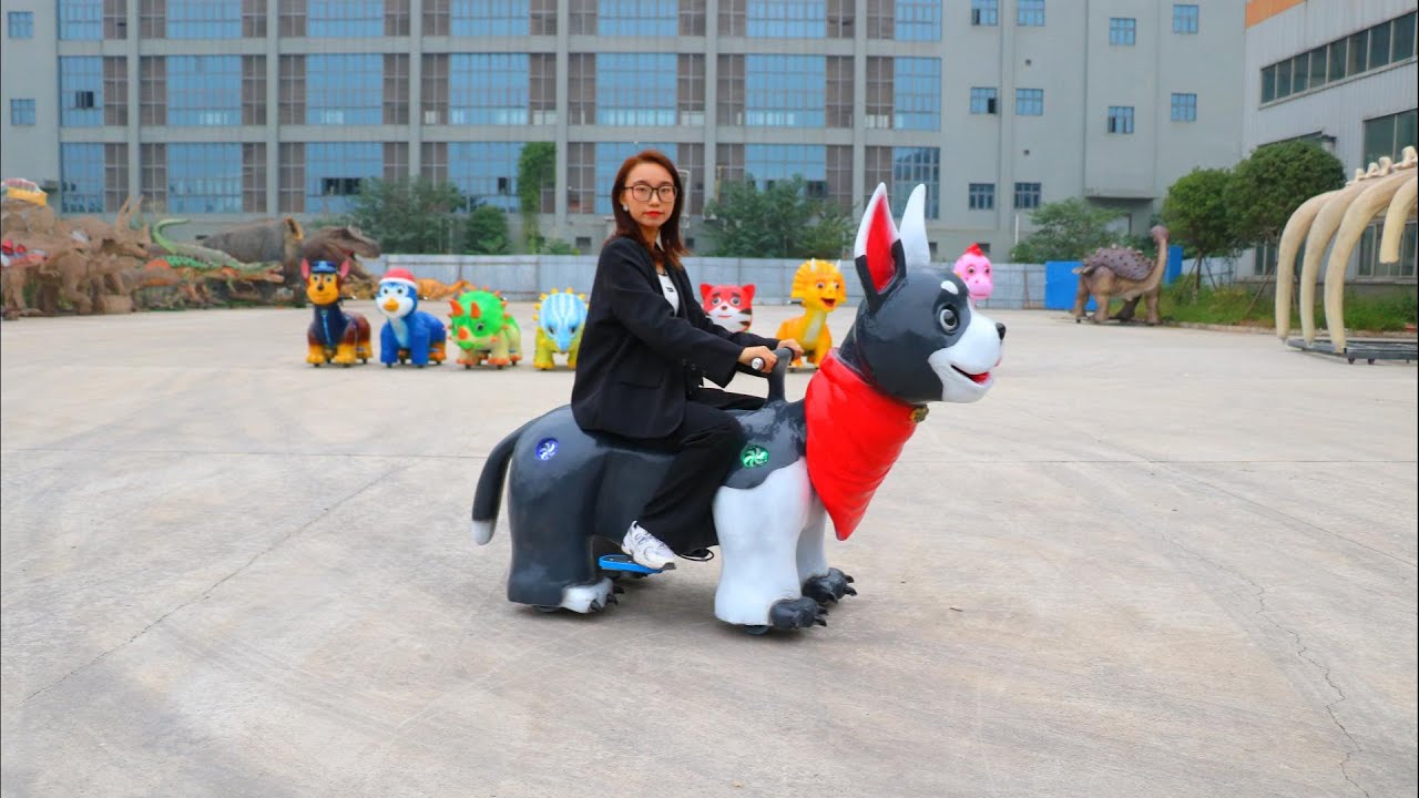 All Kinds of Dinosaur Rides and Playground Products
