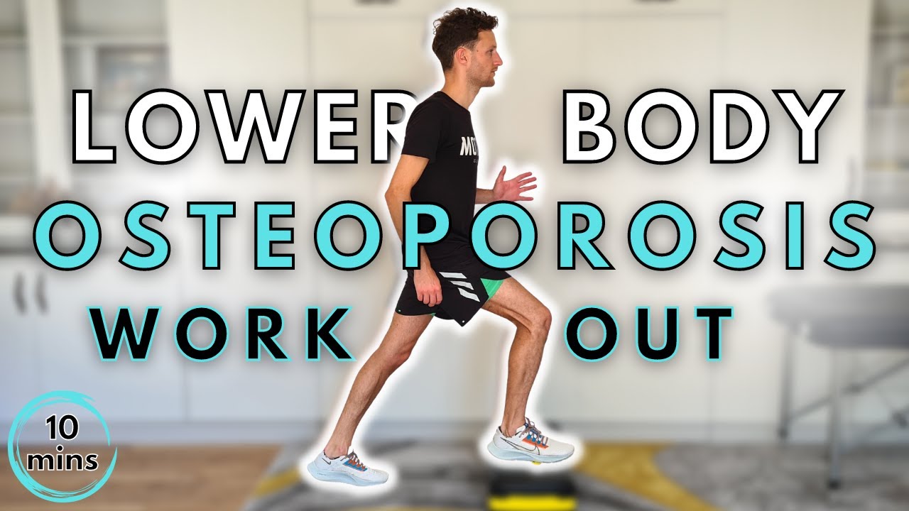 Lower Body Osteoporosis Workout | Safe Bone-Strengthening Exercises for Legs & Hips
