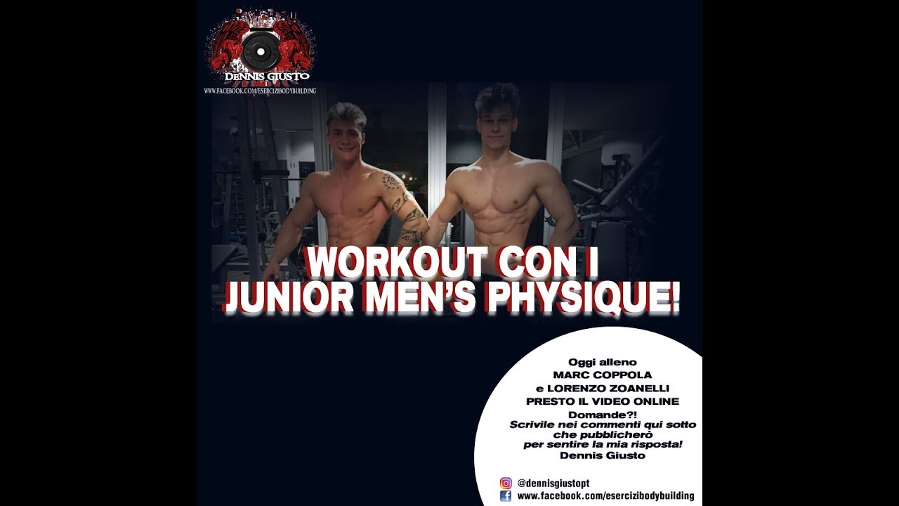 Allenamento dorsali con Marc Coppola e Lorenzo Zoanelli
