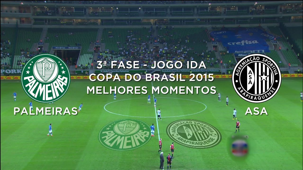 Melhores Momentos - Palmeiras-SP 0 x 0 Asa-AL - Copa do Brasil - 27/05/2015