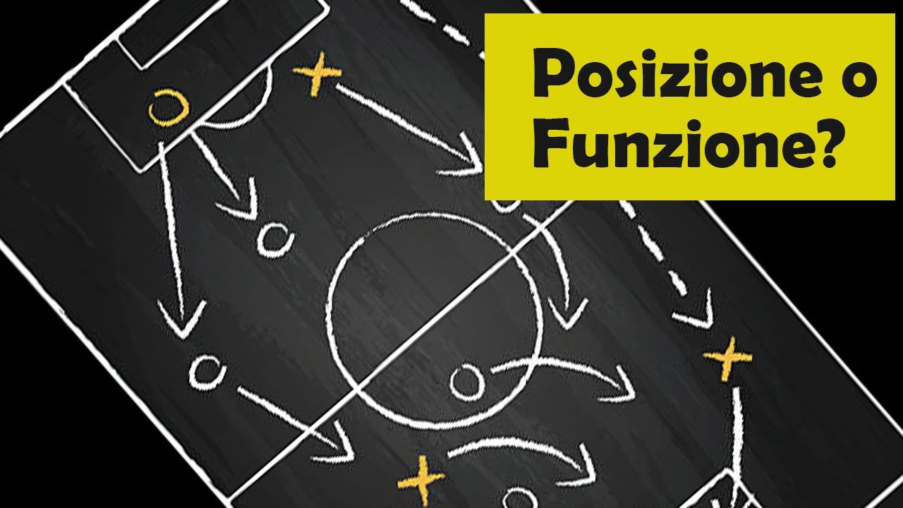 Posizioni o funzioni nel calcio: il prossimo modo di vedere la tattica?