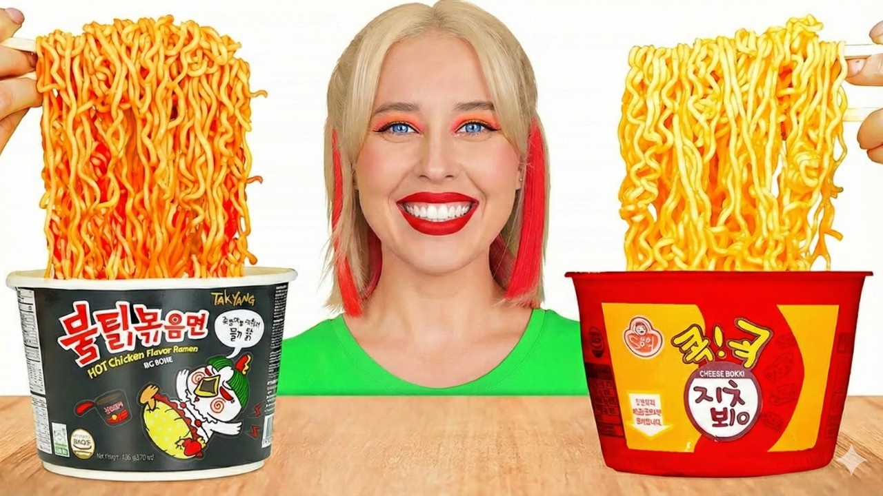 Funny Food Battle 🍴 Giant vs Tiny &ndash; 24-Hour Eating Challenge | 123 GO!