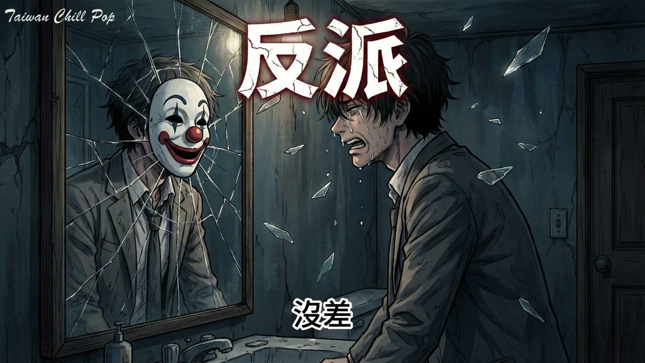 我努力演個壞人，換妳一個未來 🥀《反派》愛是成全，也是代價｜前奏一響眼淚失控｜失戀情歌｜Taiwan Chill Pop 原創