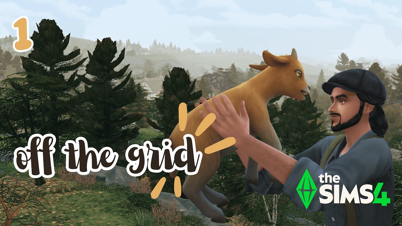 Let's play off-the-grid farm life in the Braun Farm 🐐🍂 | Sims 4 Off The Grid Cozy Gameplay | ep 1